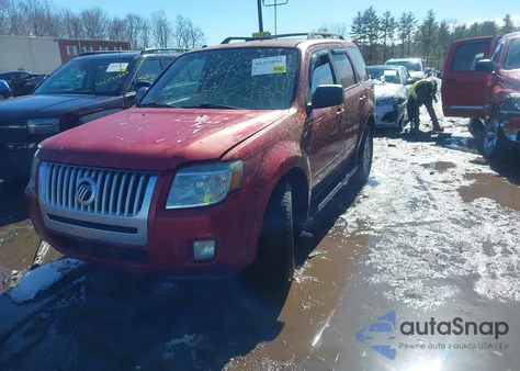 2008 Mercury Mariner V6 z USA, uszkodzony, nr VIN 4M2CU91198KJ31659